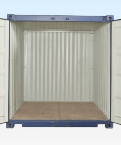 Alternative view of 10FT X 8FT SHIPPING CONTAINER (ONE TRIP) BLUE