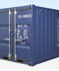 8FT SHIPPING CONTAINER (ONE TRIP) BLUE