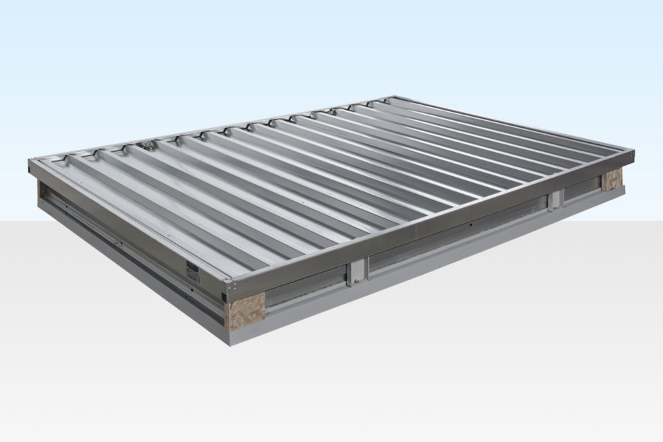 FLAT PACK STORAGE CONTAINER 3M X 2.1M – GALVANISED 1 FLAT PACK STORAGE CONTAINER 3M X 2.1M – GALVANISED
