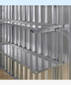 FLAT PACK STORAGE CONTAINER 3M X 2.1M – GALVANISED 5