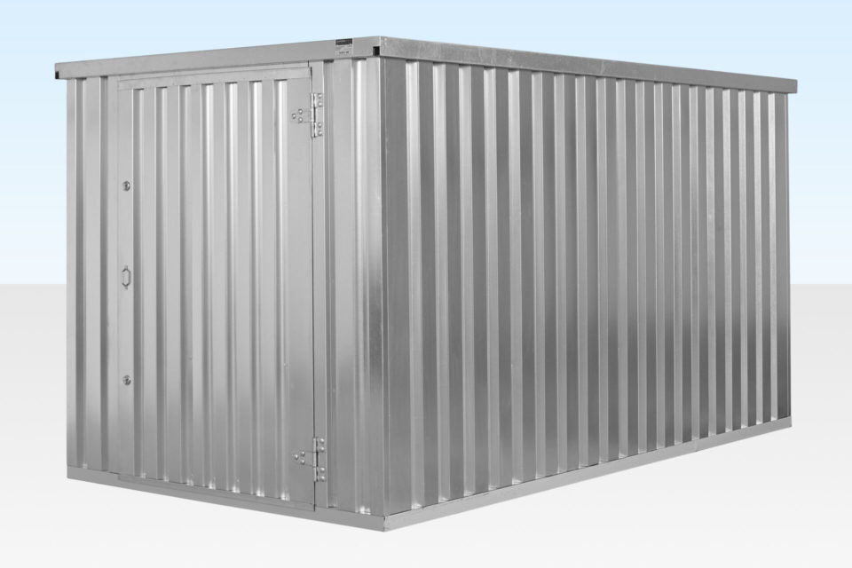 4M X 2.1M FLAT PACK CONTAINER STORE – GALVANISED 1 4M X 2.1M FLAT PACK CONTAINER STORE – GALVANISED