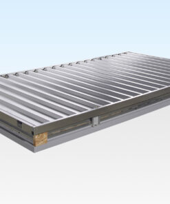 Alternative view of 4M X 2.1M FLAT PACK CONTAINER STORE – GALVANISED