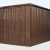 WOOD-EFFECT FLAT PACKED STORAGE CONTAINER 3M X 2.1M 3