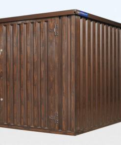 WOOD-EFFECT FLAT PACKED STORAGE CONTAINER 3M X 2.1M