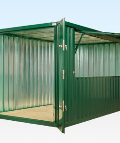 Alternative view of 3M XL FLAT PACK KIOSK (RAL6005) – GREEN