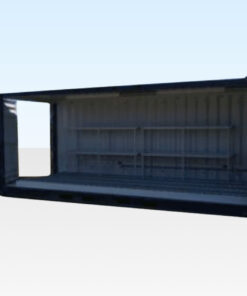 Alternative view of 20FT X 8FT OPEN SIDE BUNDED OPEN MESH FLOOR STORE