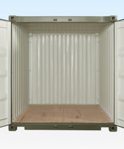 Alternative view of 10FT X 8FT SHIPPING CONTAINER (ONE TRIP) GREEN