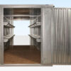 6M X 2.1M END LINKED FLAT PACKED CONTAINER BUNDLE (GALVANISED) 6