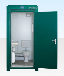SINGLE MAINS TOILET 1.2M X 1.4M (RAL 6005)