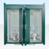 STEEL AV TWIN (1+1) TOILET 2
