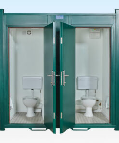 STEEL AV TWIN (1+1) TOILET