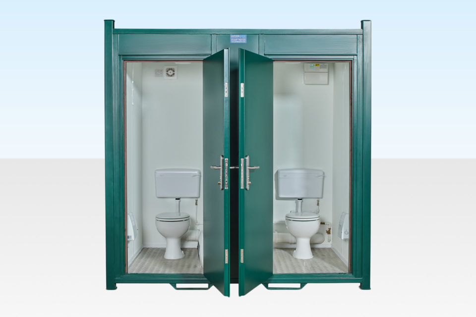 STEEL AV TWIN (1+1) TOILET 1 STEEL AV TWIN (1+1) TOILET