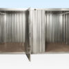 3M X 4.2M SIDE LINKED FLAT PACK CONTAINER BUNDLE (GALVANISED) 3