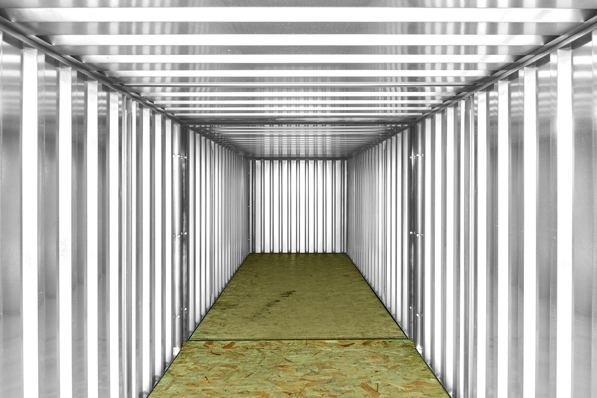 8M X 2.1M END LINKED FLAT PACKED CONTAINER BUNDLE (GALVANISED) 2 8M X 2.1M END LINKED FLAT PACKED CONTAINER BUNDLE (GALVANISED) - Image 2