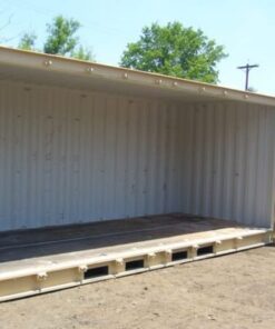 20ft Long Openside Containers 8’6′ H and 9’6″ H