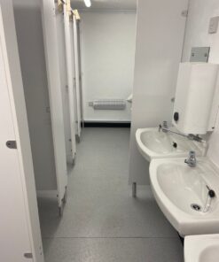 5+1 STEEL TOILET 24FT X 9FT